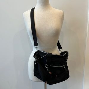 Kipling Davina Black Crossbody Bag